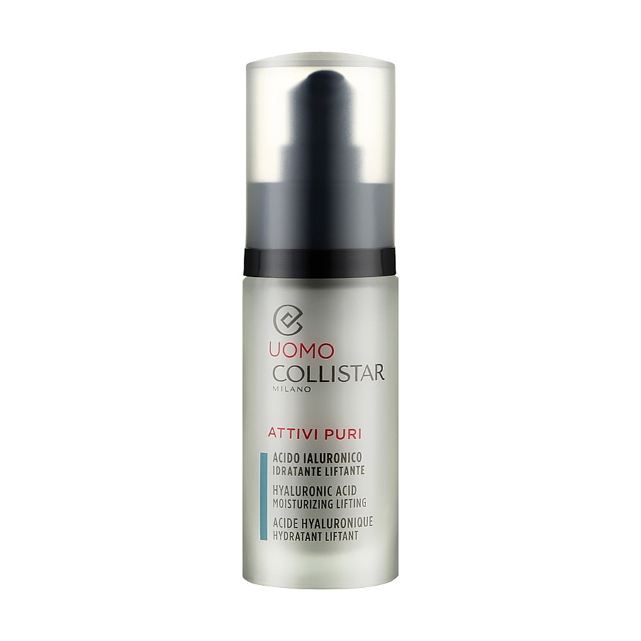 Чоловічий концентрат для обличчя Collistar Linea Uomo Attivi Puri Hyaluronic Acid з гіалуроновою кислотою, 30 мл